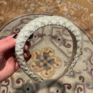 Faux Pear Beaded Headband